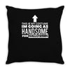 handsome halloween costume Throw Pillow
