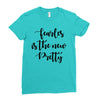 fearless is the new pretty Ladies Fitted T-Shirt