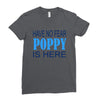 have no fear poppy is here Ladies Fitted T-Shirt