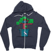 plant house Zipper Hoodie