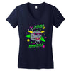too zuul for school Women's V-Neck T-Shirt