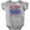 my son was so amazing god made Baby Onesie