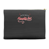 i'm on santa's naughty list Accessory Pouches