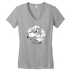 midnight desolation Women's V-Neck T-Shirt