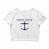first mate Crop Top