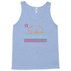neon sign california republic flag bear Tank Top
