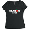 Senior 2018 Women's Triblend Scoop T-shirt