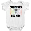 Sunrises House &amp; Techno Baby Bodysuit