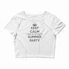 summer party Crop Top