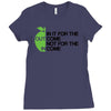 in it for the outcome Ladies Fitted T-Shirt