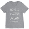 aristotle philosophy quote V-Neck Tee