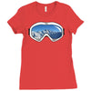 ski goggles copy Ladies Fitted T-Shirt