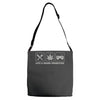 life's major priorities Adjustable Strap Totes