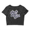 rock n roll girl Crop Top