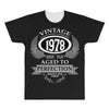 vintage quality without compromise 1978 aged to perfection All Over Men's T-shirt