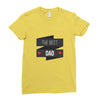 THE BEST DAD Ladies Fitted T-Shirt