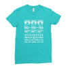 mcclane winter sweater Ladies Fitted T-Shirt