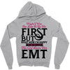 Maybe I Was Too Late To Be His First But Right Now I'm Happy To Be His Zipper Hoodie