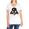 Dart Vader Ladies Curvy T-Shirt