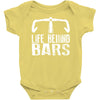 life behind bars cycling Baby Onesie