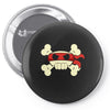 ninja pirate jolly roger Pin-back button