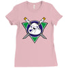 mighty leo Ladies Fitted T-Shirt