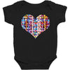 Heart Baby Bodysuit