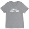 tired af sleeper V-Neck Tee