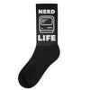 nerd life is the best life Socks