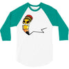pencil monster 3/4 Sleeve Shirt