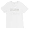 personalised daddy V-Neck Tee