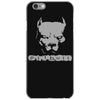 pitbull american pit bull spiked dog collar iPhone 6/6s Case