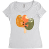 lucu deh Women's Triblend Scoop T-shirt