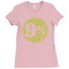 nine and three quarters Ladies Fitted T-Shirt