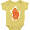 halloween pumpkins burst Baby Bodysuit