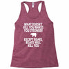 bears kill you Racerback Tank