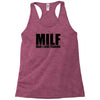 milf man i love fishing t shirt funny outdoors clever humor tee fisher Racerback Tank
