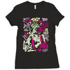 split Ladies Fitted T-Shirt