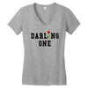 darling one Women's V-Neck T-Shirt