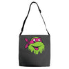 raph   tmnt facemelt Adjustable Strap Totes
