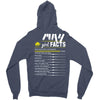 May Girl Facts Taurus Zipper Hoodie