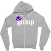 pimp hip hop Zipper Hoodie