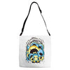 child and monsters Adjustable Strap Totes