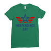 independence day Ladies Fitted T-Shirt