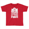training to unlock my titan form Toddler T-shirt