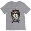 smokin pipes n feathers V-Neck Tee