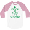 keep calm ireland 3/4 Sleeve Shirt