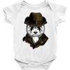panda rorschach Baby Bodysuit