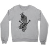 olaf frozen disney cartoon Crewneck Sweatshirt