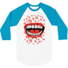 crazy laughter 3/4 Sleeve Shirt